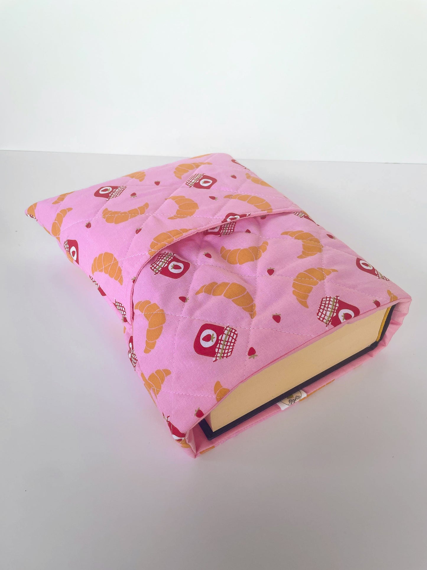 Croissant and Jam Book Sleeve Size Large