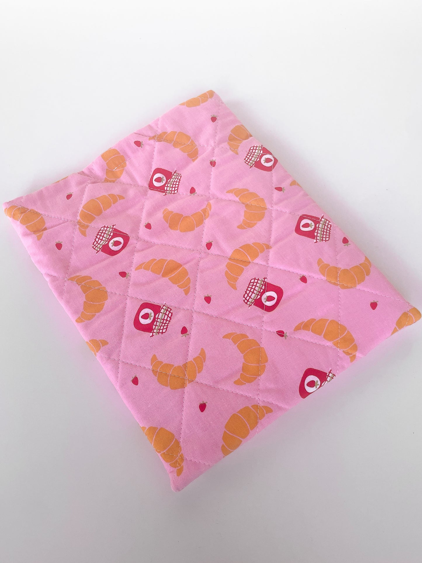 Croissant and Jam Book Sleeve Size Medium