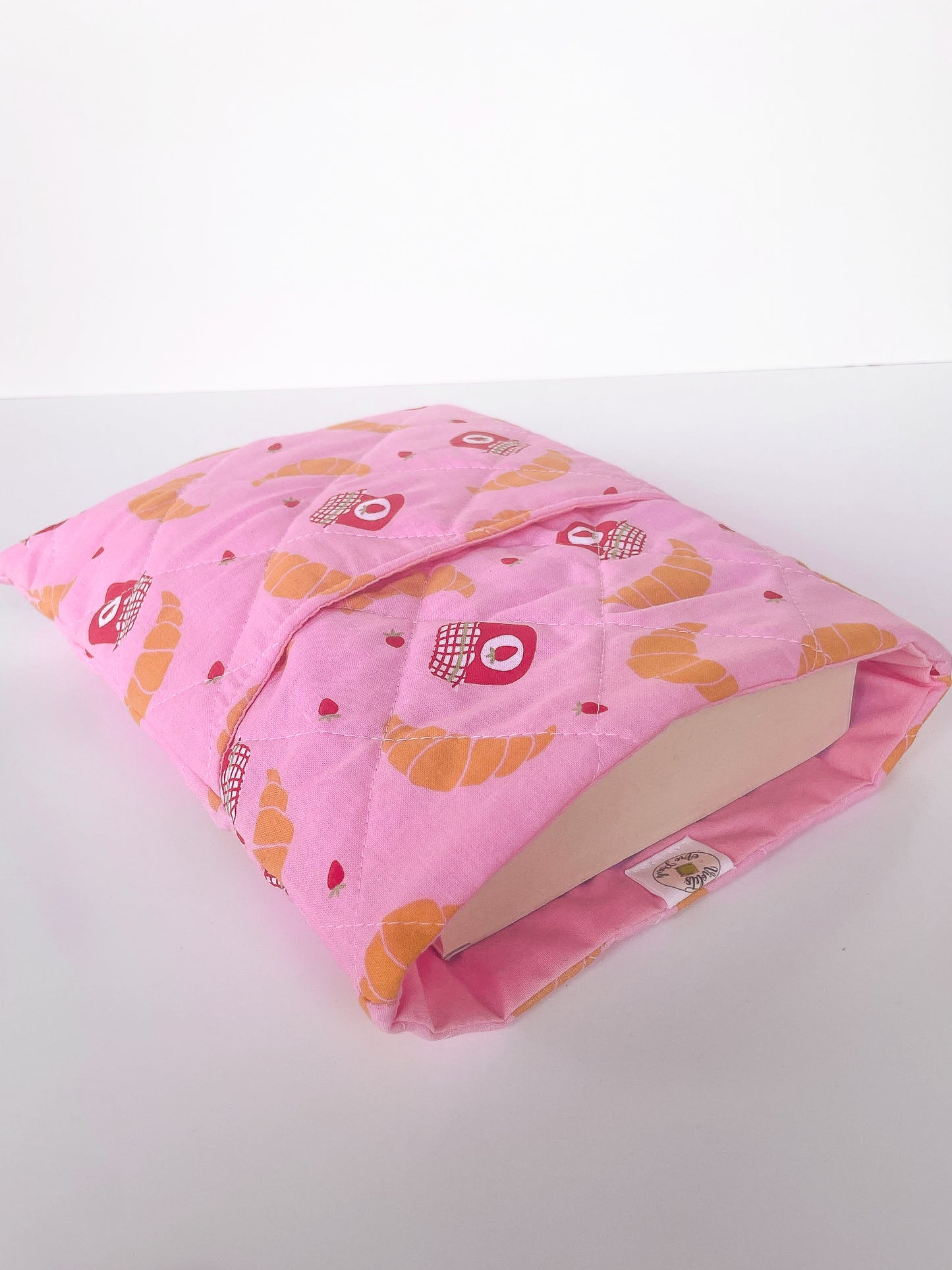 Croissant and Jam Book Sleeve Size Medium