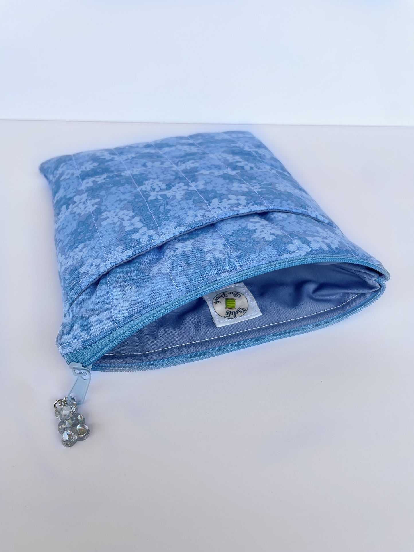 Blue Floral Kindle Case