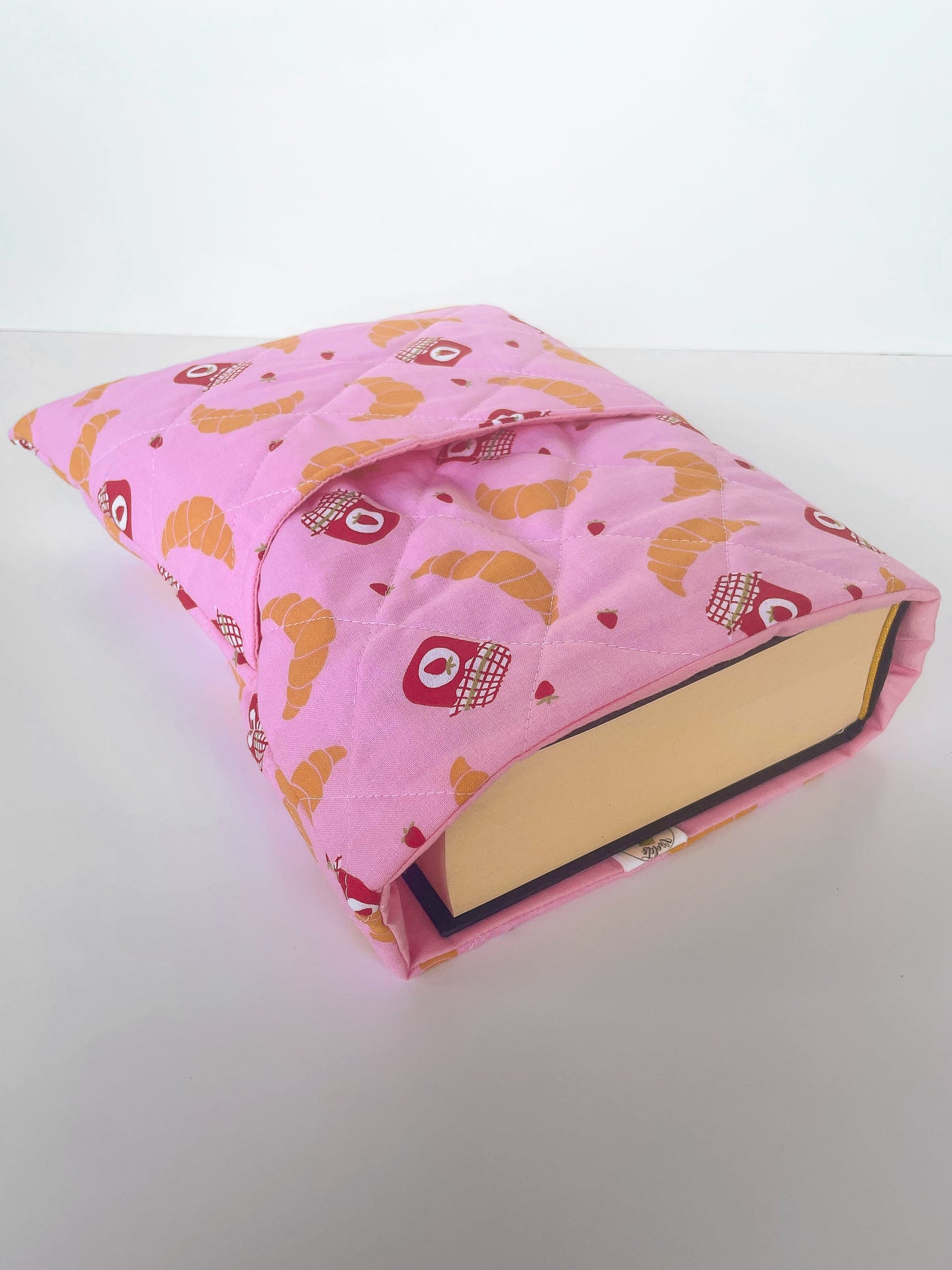 Croissant and Jam Book Sleeve Size Large
