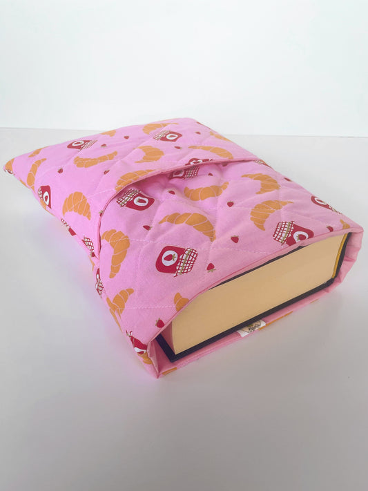 Croissant and Jam Book Sleeve Size Large