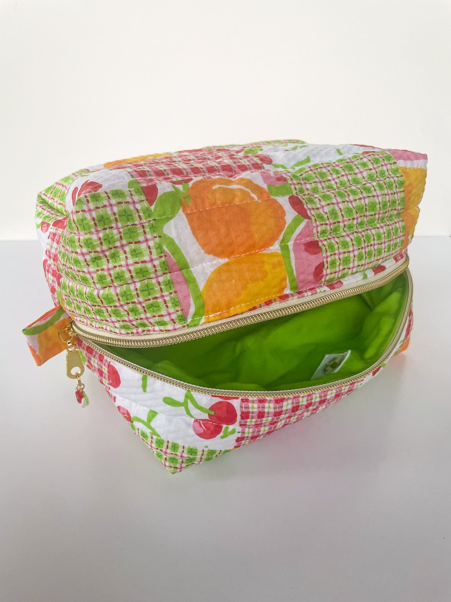 Summer Fruit Makeup Bag, Size Large