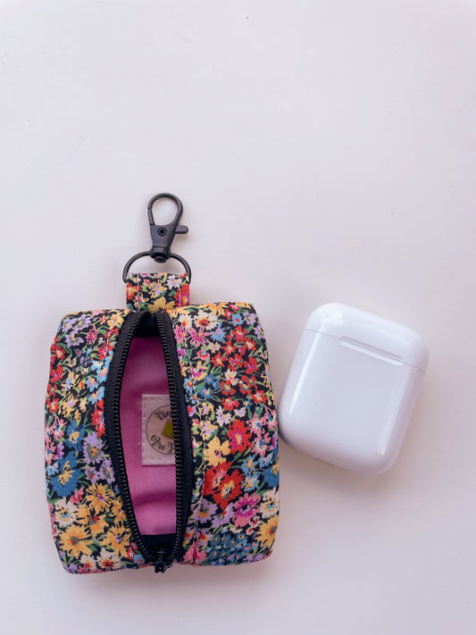 Blue Floral AirPod Case