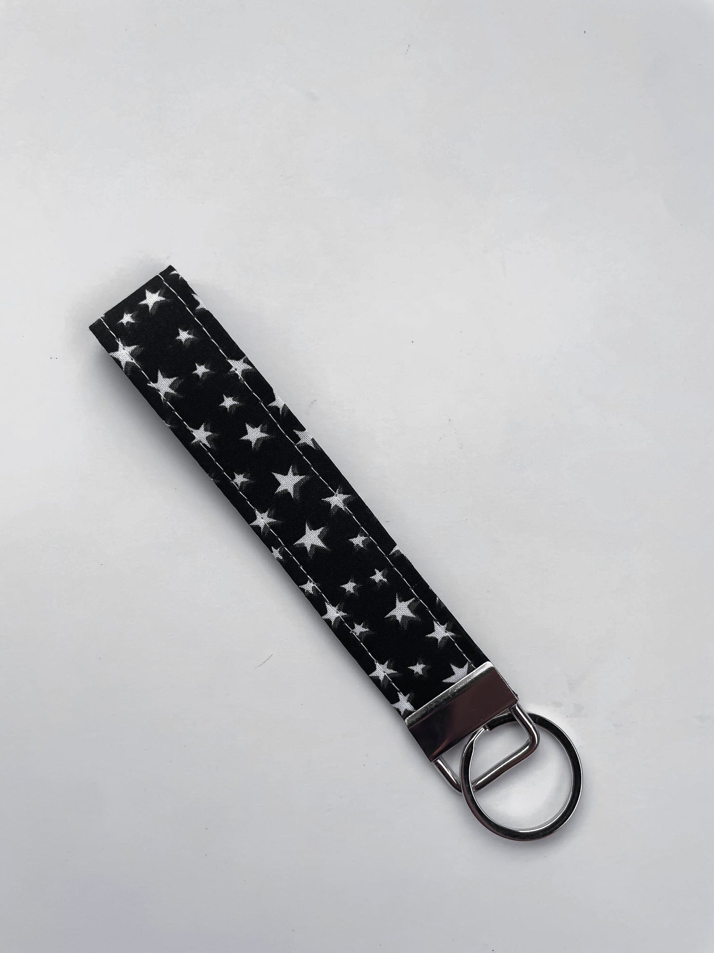Starry Black Key Fob Wristlet