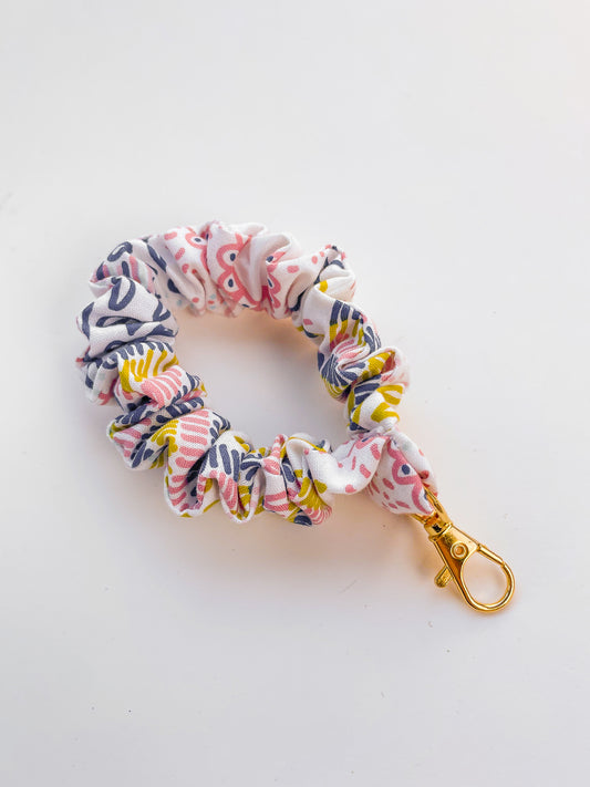 Colorful Scrunchie Keychain
