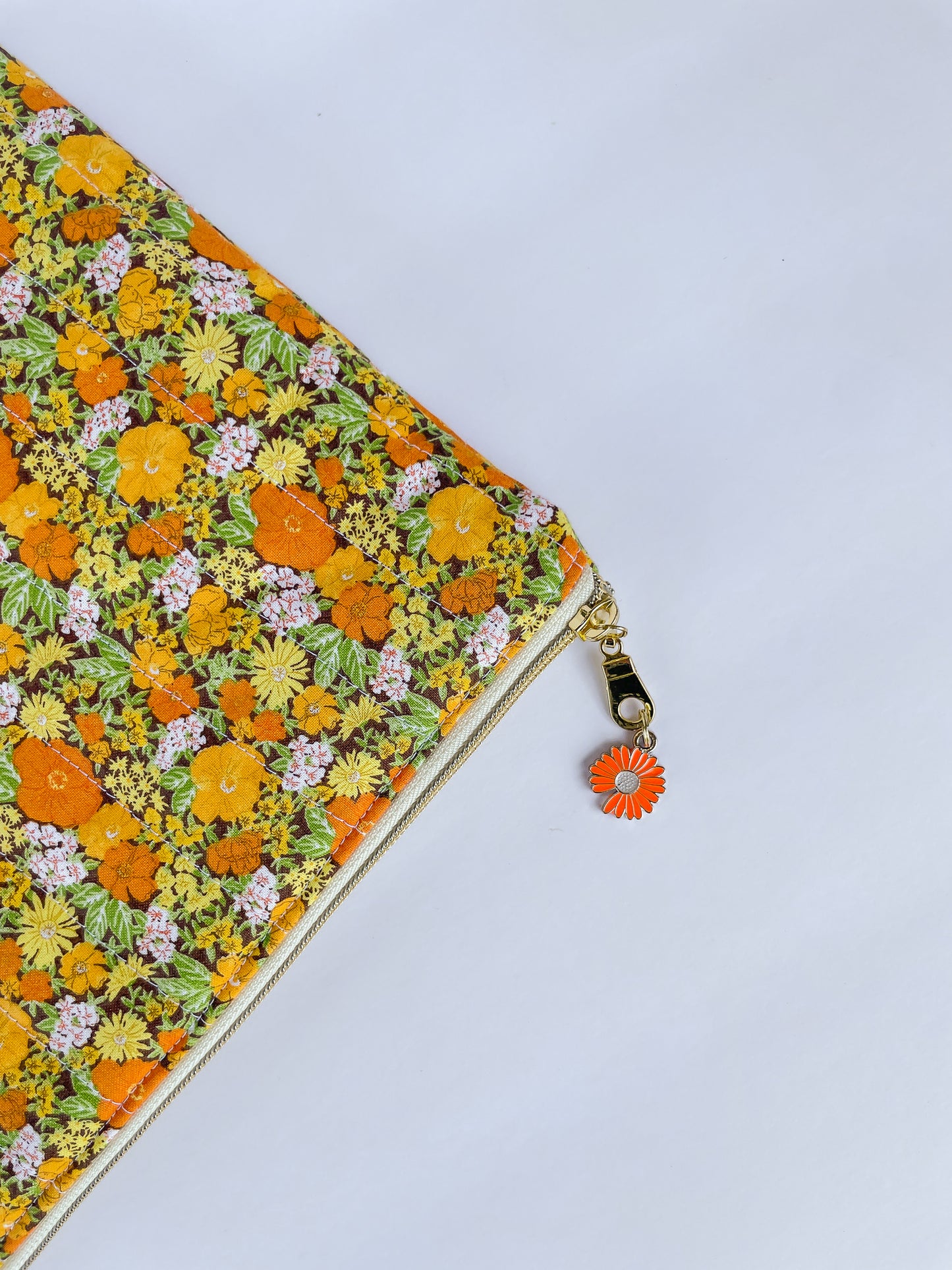 70s Retro Laptop Case, Size Small