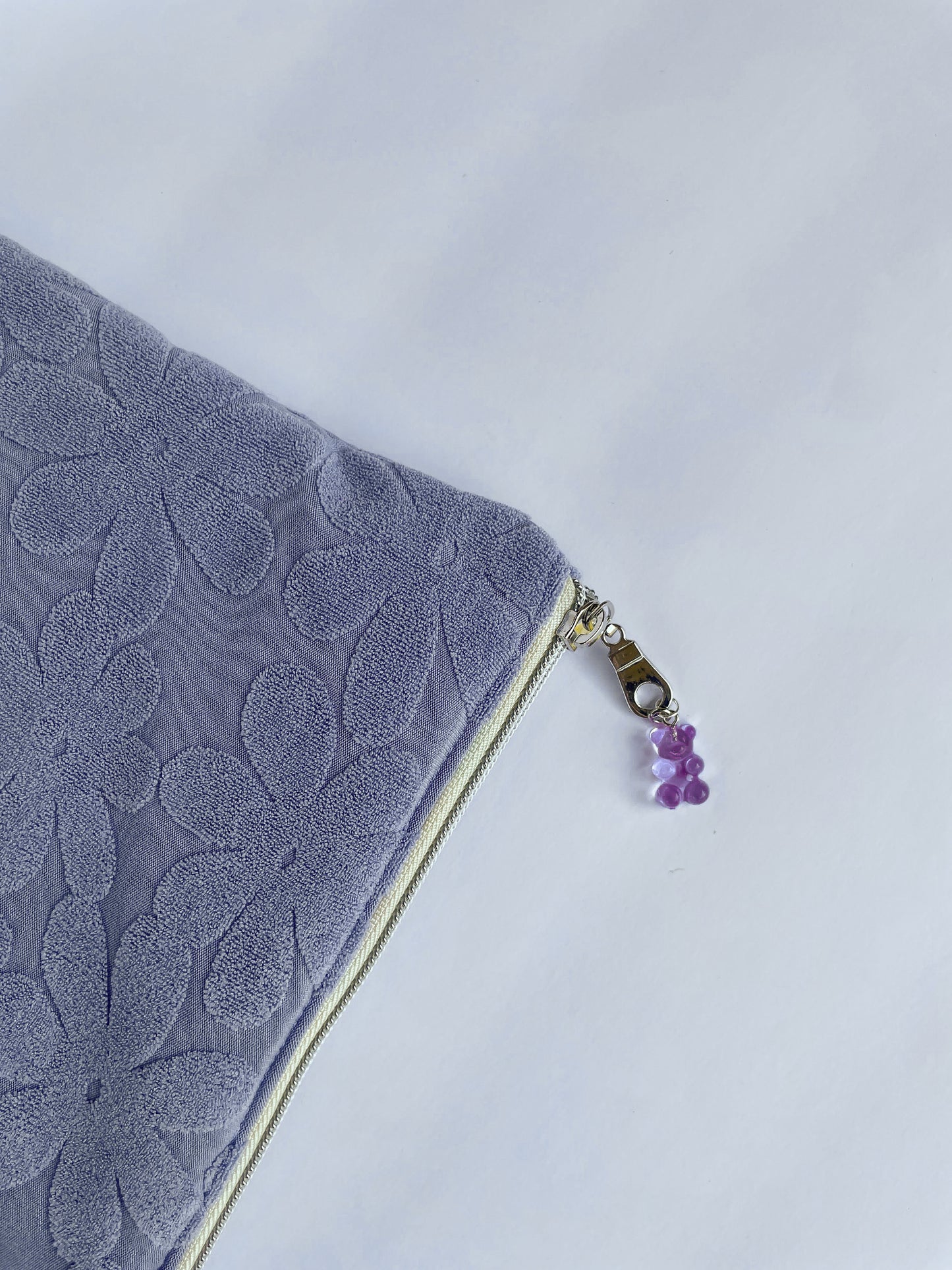 Purple Flower Laptop Case, Size Small
