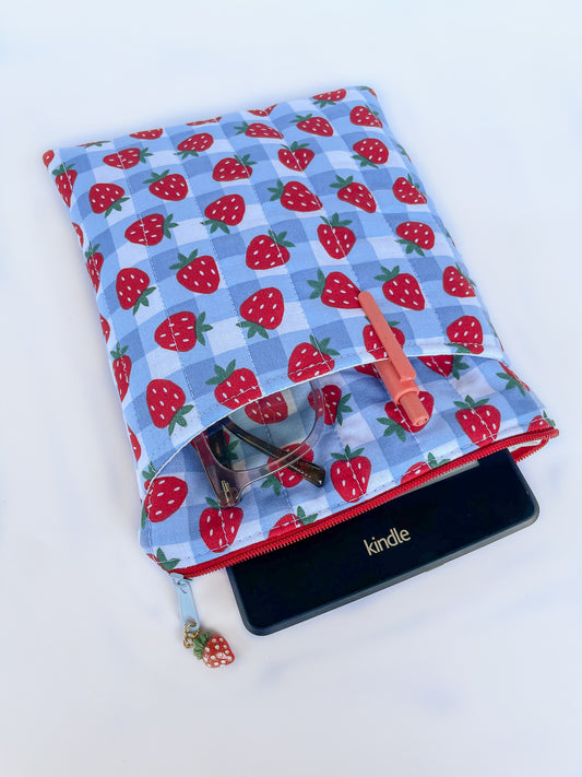 Strawberry Picnic Kindle Case