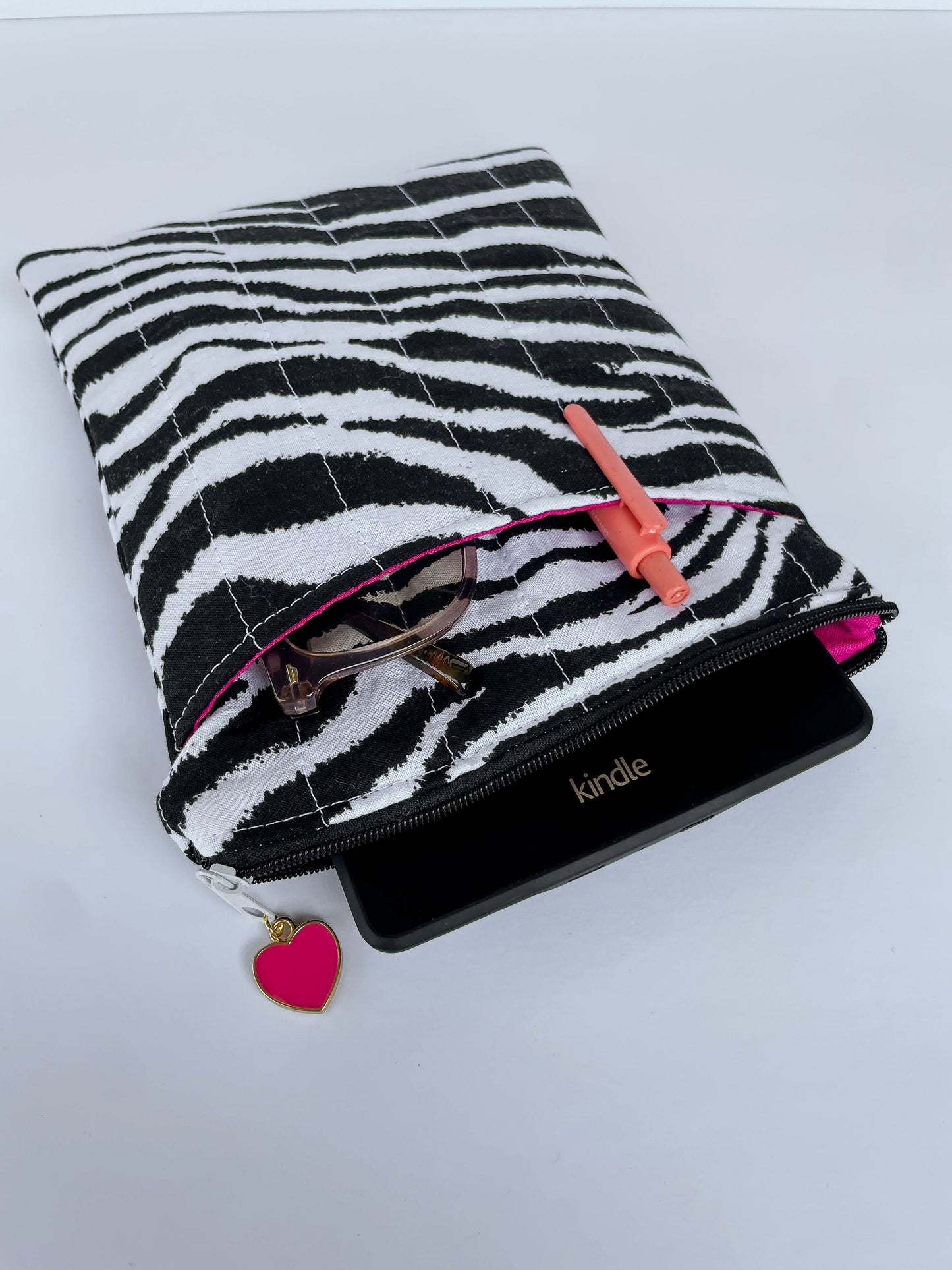 Zebra Print Kindle Case