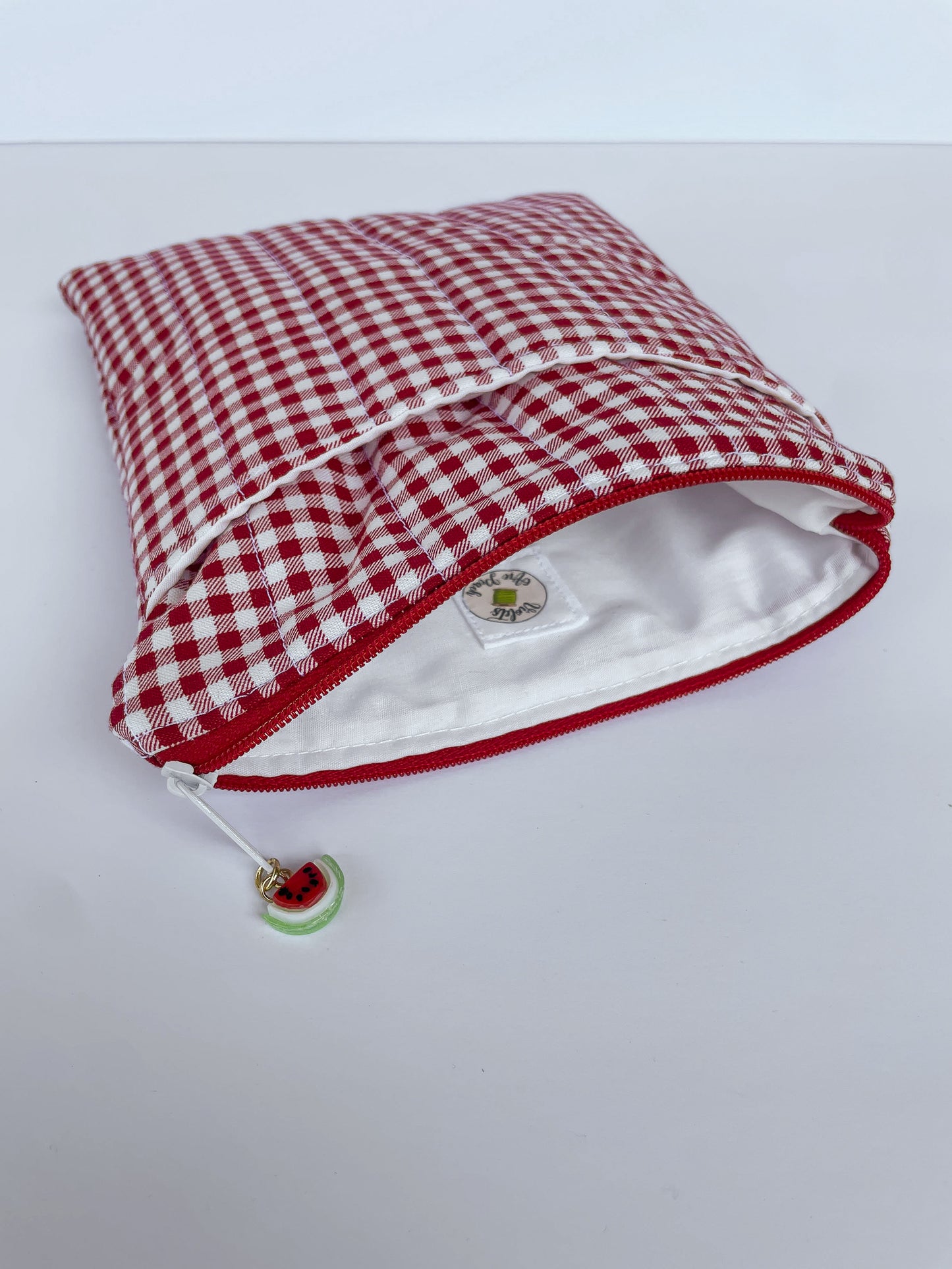 Red Gingham Kindle Case