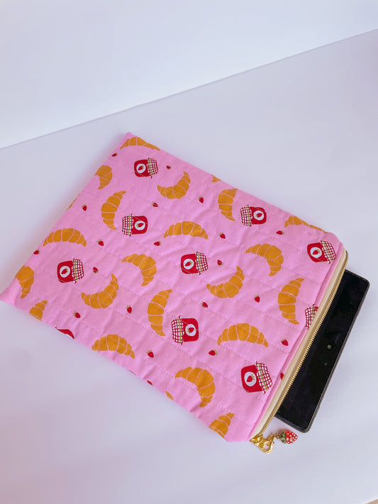 Croissant and Jam Tablet Case