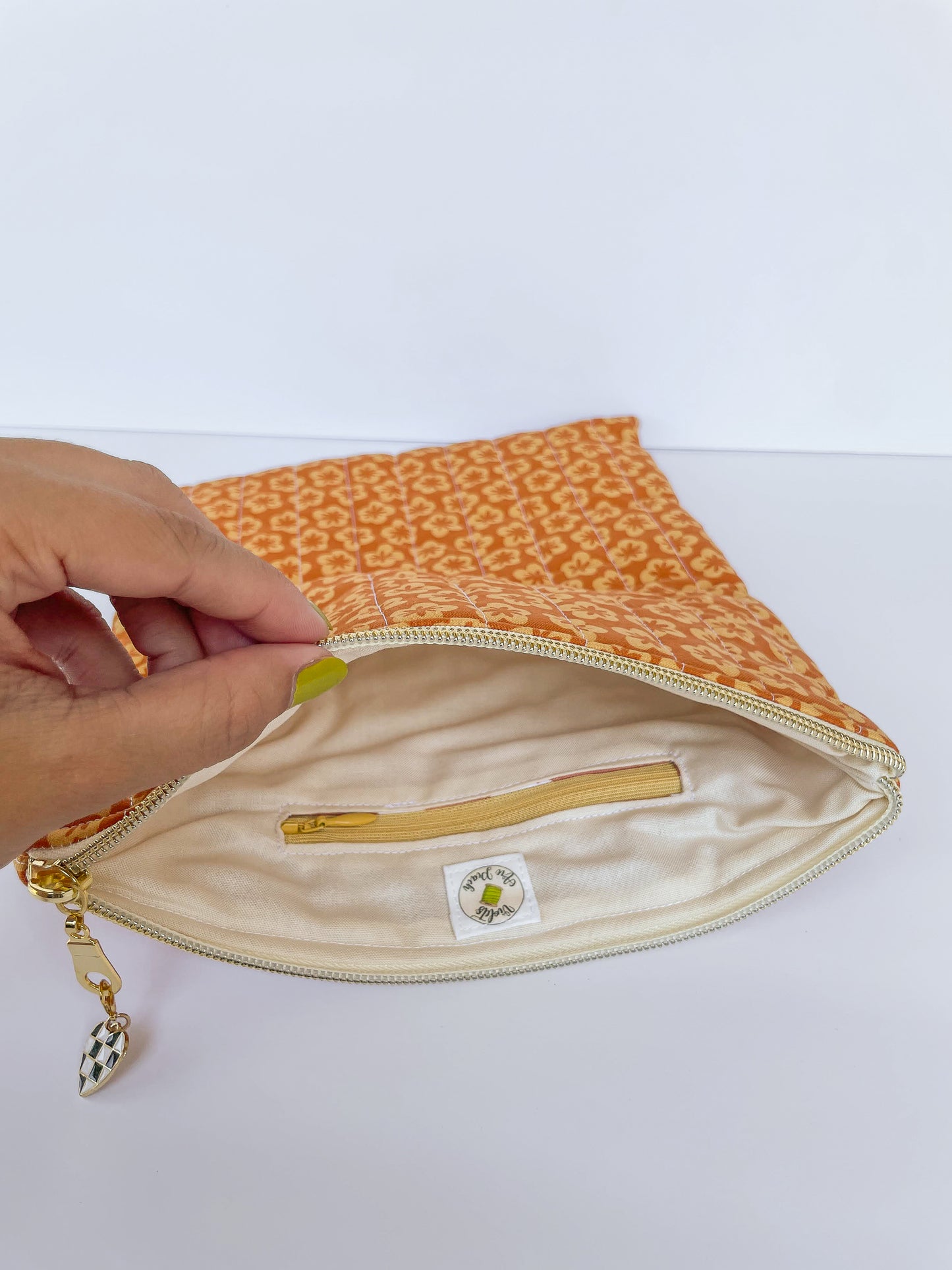 Orange Flower Tablet Case