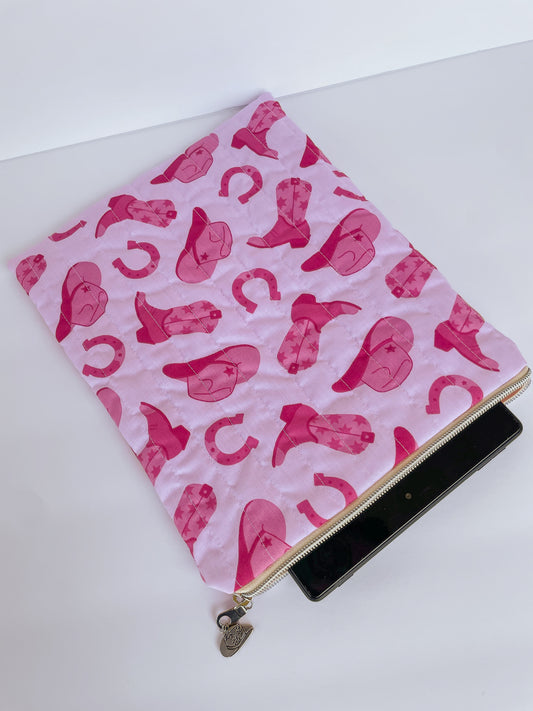 Pink Cowgirl Tablet Case